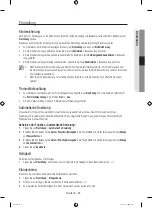 Предварительный просмотр 89 страницы Samsung WW90H9 Series User Manual