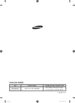 Предварительный просмотр 112 страницы Samsung WW90H9 Series User Manual