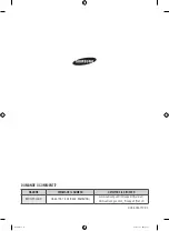 Предварительный просмотр 220 страницы Samsung WW90H9 Series User Manual