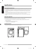 Preview for 60 page of Samsung WW90T4040CX1TL User Manual