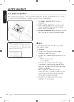 Предварительный просмотр 32 страницы Samsung WW90T554DAE/S1 User Manual