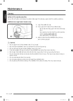 Предварительный просмотр 52 страницы Samsung WW90T554DAE/S1 User Manual