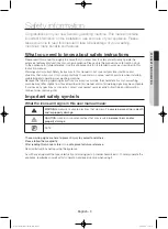 Preview for 3 page of Samsung WW95H7410E Series User Manual