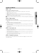 Preview for 19 page of Samsung WW95H7410E Series User Manual