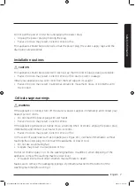 Предварительный просмотр 7 страницы Samsung WW95K5 Series User Manual