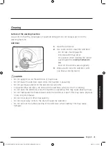 Предварительный просмотр 41 страницы Samsung WW95K5 Series User Manual