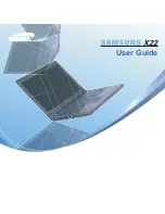 Samsung X22 User Manual preview