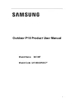 Samsung XA100F Product User Manual предпросмотр