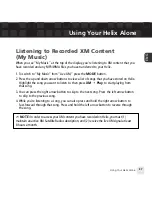 Preview for 37 page of Samsung XM2go User Manual