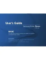 Samsung Xpress C46 series User Manual preview