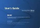 Предварительный просмотр 1 страницы Samsung Xpress M2020 series User Manual