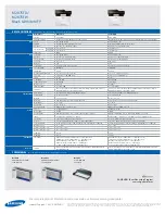 Preview for 2 page of Samsung Xpress M2875FD Specifications