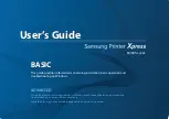 Samsung Xpress M3065 Series User Manual preview