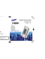 Preview for 1 page of Samsung Yepp YP-30S Manual