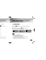 Предварительный просмотр 18 страницы Samsung Yepp YP-55 Owner'S Manual