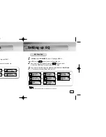 Предварительный просмотр 24 страницы Samsung Yepp YP-55 Owner'S Manual