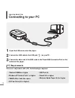 Предварительный просмотр 18 страницы Samsung yePP YP-F2JZW Manual