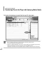 Предварительный просмотр 20 страницы Samsung yePP YP-K3J User Manual