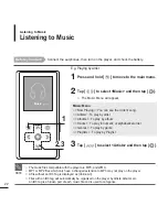 Предварительный просмотр 22 страницы Samsung yePP YP-K3J User Manual