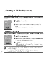 Предварительный просмотр 34 страницы Samsung yePP YP-K3J User Manual