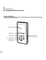 Предварительный просмотр 8 страницы Samsung yePP YP-K3JQ User Manual