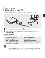 Предварительный просмотр 19 страницы Samsung yePP YP-K3JQ User Manual