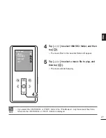 Предварительный просмотр 27 страницы Samsung yePP YP-K3JQ User Manual