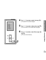 Предварительный просмотр 23 страницы Samsung yePP YP-K5JAB User Manual