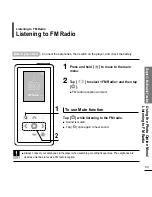 Предварительный просмотр 33 страницы Samsung yePP YP-K5JAB User Manual