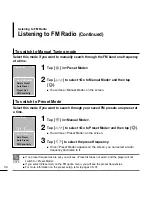 Предварительный просмотр 34 страницы Samsung yePP YP-K5JAB User Manual