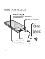 Preview for 14 page of Samsung yePP YP-P2 4GB User Manual