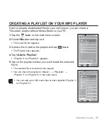 Preview for 57 page of Samsung yePP YP-P2 4GB User Manual