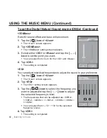 Preview for 62 page of Samsung yePP YP-P2 4GB User Manual