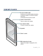 Preview for 13 page of Samsung yePP YP-P3 16GB User Manual