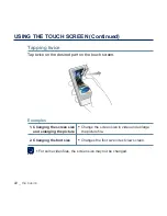 Preview for 22 page of Samsung yePP YP-P3 16GB User Manual