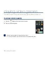 Preview for 122 page of Samsung yePP YP-P3 16GB User Manual