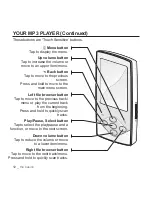 Предварительный просмотр 12 страницы Samsung yePP YP-Q1 16GB User Manual