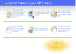 Предварительный просмотр 6 страницы Samsung yePP YP-R0 8GB User Manual