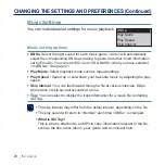 Предварительный просмотр 20 страницы Samsung yePP YP-U5 16GB User Manual