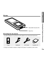 Предварительный просмотр 9 страницы Samsung yePP YP-Z5FQ 2GB User Manual