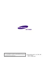 Preview for 2 page of Samsung YH-820 Service Manual