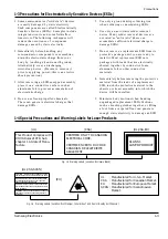 Предварительный просмотр 5 страницы Samsung YH-820 Service Manual