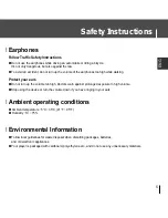 Предварительный просмотр 5 страницы Samsung YH-925 User Manual