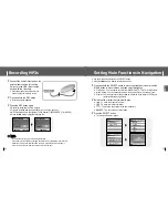 Предварительный просмотр 28 страницы Samsung YH-J70 Owner'S Manual