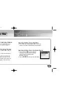 Предварительный просмотр 20 страницы Samsung YP-900GS User Manual