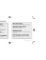 Предварительный просмотр 6 страницы Samsung YP-910GS User Manual