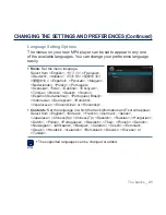 Предварительный просмотр 21 страницы Samsung YP-CP3AB User Manual