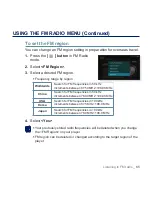 Предварительный просмотр 65 страницы Samsung YP-CP3AB User Manual