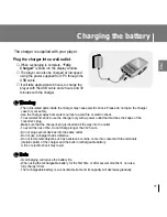 Предварительный просмотр 11 страницы Samsung YP-D1Q User Manual