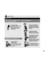 Предварительный просмотр 3 страницы Samsung YP-E3 User Manual